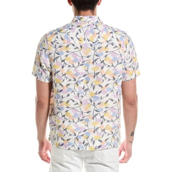 Ted Baker Hadrian Linen Shirt Size Large - Picture 2 of 13